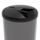 Ver imagem 2 de Farinheira Porta Farofa Temperos com Tampa 400ml Crippa Fumê