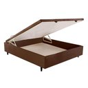 Ver imagem 1 de Cama Box Baú Universal Casal MH1439 Bordado Brown (138x188x35) - Herval