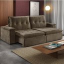 Ver imagem 1 de Sofá 2 Lugares Retrátil e Reclinável 230cm Pinheiros