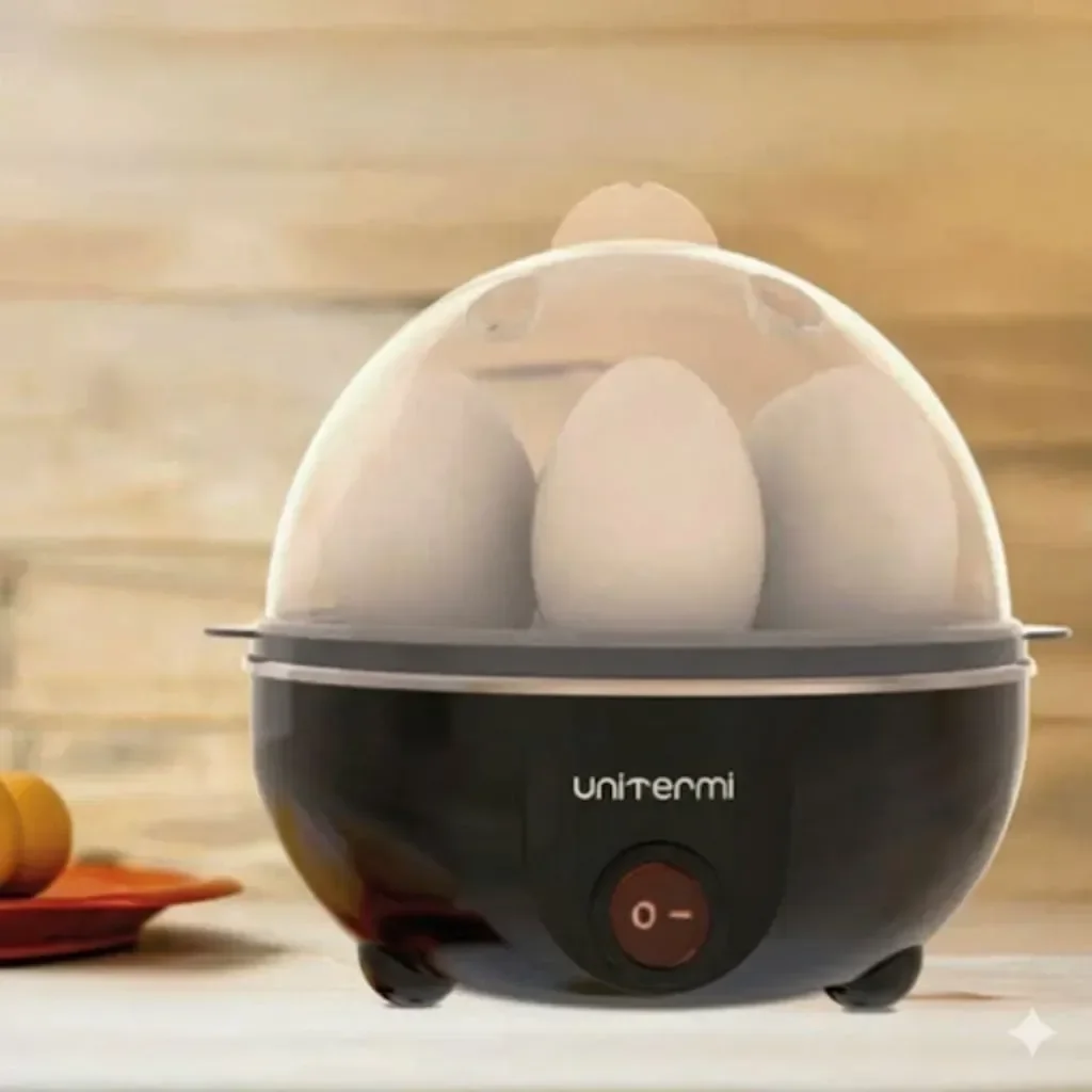 Cozedor de Ovos Portátil Elétrico a Vapor para até 7 Ovos - 2