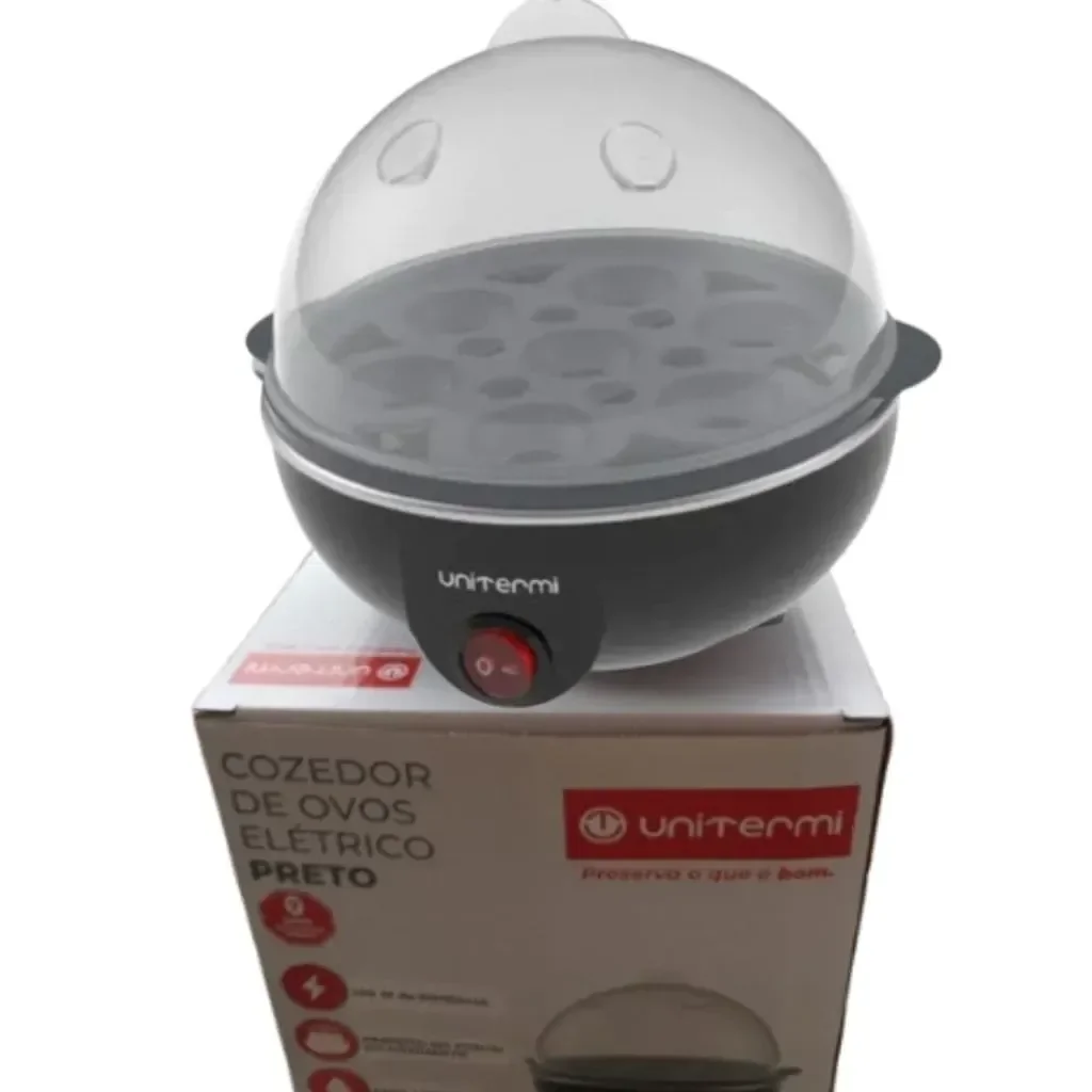 Cozedor de Ovos Portátil Elétrico a Vapor para até 7 Ovos - 9