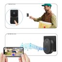 Ver imagem 1 de Campainha Inteligente sem Fio com Câmera Voz para Escritório