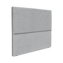 Ver imagem 2 de Cabeceira Estofada Casal Luna 140cm Boucle Cinza