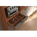 Ver imagem 2 de Armário de Cozinha Completo Grande 12 Portas Kit de Cozinha Pulse 2.6 Lukaliam:jequitiba/grafite