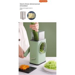 Ralador Fatiador Smart Manual rolo multifuncional Mandoline cortador vegetal artefato ralador rabane - 5