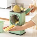 Ver imagem 1 de Ralador Fatiador Smart Manual Rolo Multifuncional Mandoline Cortador Vegetal Artefato Ralador Rabane