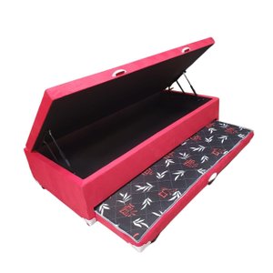 Baú Conjugado Solteiro com Cama Auxiliar