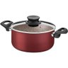 Caçarola Tramontina Antiaderente Paris 22cm Vermelho - 1