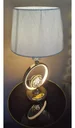 Ver imagem 3 de Abajur Luminária Quarto Sala Rosé Gold Globo Cristal 59x30