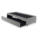 Ver imagem 2 de Bicama Box para Dois Colchões Solteiro 88x188 Corino Linho