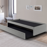 Bicama Box para Dois Colchões Solteiro 88x188 Corino Linho - 4