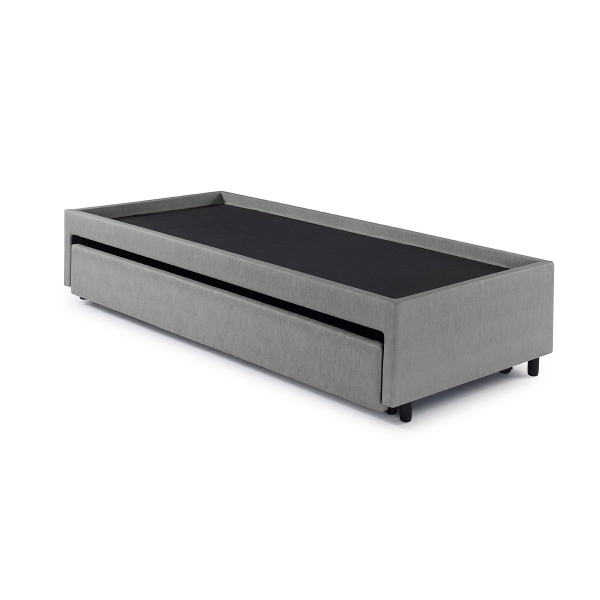 Bicama Box para Dois Colchões Solteiro 88x188 Corino Linho - 10