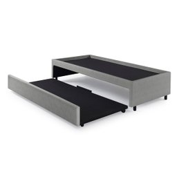 Bicama Box para Dois Colchões Solteiro 88x188 Corino Linho - 9