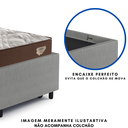 Ver mais imagens de Bicama Box para Dois Colchões Solteiro 88x188 Corino Linho