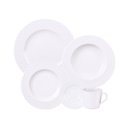 Ver imagem 1 de Aparelho de Jantar Tramontina Ingrid em Porcelana Decorada 30 Peças