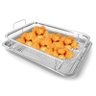 Fritadeira Assadeira Grelha Forno de Inox e Bandeja - 1