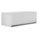 Ver imagem 3 de Armário Aéreo Geladeira 70cm Texas Branco/Preto - Lumil Móveis
