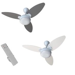 Ventilador de Teto Ventisol, Elluz Inverter, Bivolt, Branco- - 1