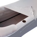 Ver imagem 5 de Banheira Ofurô Inflável Adulto Dobrável 120l com Bomba Elétrica Bivolt Vg Plus Cinza