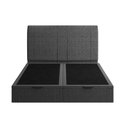 Ver imagem 2 de Cama Flutuante Baú Space Queen Linho - Skybox Cor Preto