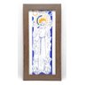 Quadro São Francisco 14cmx28cm - Cláudio Pastro Alfanio Azulejaria - 3