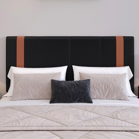 Kit Quarto Completo 2 Mesas Cabeceira Pequena Retrô Painel Suspenso Cama Box Casal Queen 1,60 - Rpm
