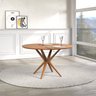 Mesa de Jantar Redonda Maeira Maciça Eva Dall Móveis - 4