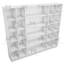 Ver imagem 2 de KIT CLOSET MODULAR M78.2021.B (46X2, 49) CASA, QUARTO MUNDI MOVEIS