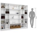 Ver imagem 5 de KIT CLOSET MODULAR M78.2021.B (46X2, 49) CASA, QUARTO MUNDI MOVEIS