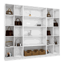 Ver imagem 1 de KIT CLOSET MODULAR M78.2021.B (46X2, 49) CASA, QUARTO MUNDI MOVEIS