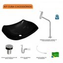 Ver imagem 3 de Kit Cuba L42 com Torneira Link 1062 Metal e Válvula Click 1"B + Sifão PVC e Flexível