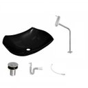 Ver imagem 2 de Kit Cuba L42 com Torneira Link 1062 Metal e Válvula Click 1"B + Sifão PVC e Flexível