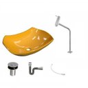 Ver imagem 2 de Kit Cuba L42 com Torneira Link 1062 Metal e Válvula Click 1"b + Sifão Cromado e Flexível