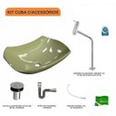 Ver imagem 3 de Kit Cuba L42 com Torneira Link 1062 Metal e Válvula Click 1"b + Sifão Cromado e Flexível