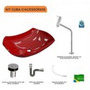 Ver imagem 3 de Kit Cuba L42 com Torneira 1062 Metal e Válvula Click 1"b + Sifão Cromado e Flexível