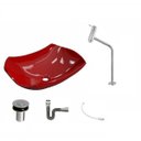 Ver imagem 2 de Kit Cuba L42 com Torneira 1062 Metal e Válvula Click 1"b + Sifão Cromado e Flexível