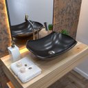 Ver imagem 1 de Kit Cuba L42 com Torneira Link 1062 Metal e Válvula Click 1"B + Sifão Cromado e Flexível