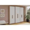 Ver imagem 1 de Guarda Roupa Casal 6 Portas e 4 Gavetas Ph 18041 Carvalho/off White - Herval