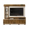 Estante Home Theater para TV até 65'' Viseu Freijó / Off White - Gran Belo - 1