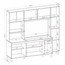 Ver imagem 3 de Kit Cozinha Catarina 2001595 Atacama Off White - Aramóveis