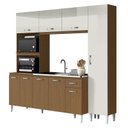 Ver imagem 1 de Kit Cozinha Catarina 2001595 Atacama Off White - Aramóveis