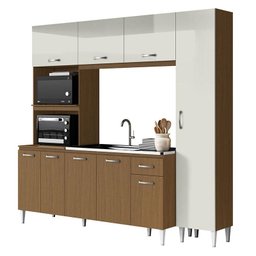 Kit Cozinha Catarina 2001595 Atacama Off White - Aramóveis - 1