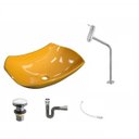 Ver imagem 2 de Kit Cuba L42 com Torneira Link 1062 Metal e Válvula Click 1"g + Sifão Cromado e Flexível