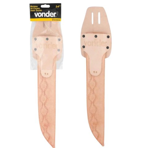 Bainha de Couro Vonder para Facao Fixa 14 Polegadas