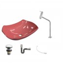 Ver imagem 2 de Kit Cuba L42 com Torneira Link 1062 Metal e Válvula Click 1"g + Sifão Cromado e Flexível
