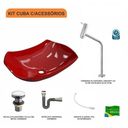 Ver imagem 3 de Kit Cuba L42 com Torneira Link 1062 Metal e Válvula Click 1"g + Sifão Cromado e Flexível