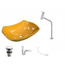 Ver imagem 2 de Kit Cuba L42 com Torneira Link 1062 Metal e Válvula Click 1 1/2" + Sifão Pvc e Flexível Compace