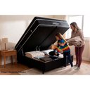 Ver imagem 3 de Cama Box Baú Crc Solteiro +Colchão Molas Super Pocket Elegant Ortobom 88
