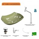 Ver imagem 3 de Kit Cuba L42 com Torneira Link 1062 Metal e Válvula Click 1 1/2" + Sifão Pvc e Flexível Compace