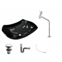 Ver imagem 2 de Kit Cuba L42 com Torneira Link 1062 Metal e Válvula Click 1 1/2'' + Sifão Cromado e Flexível Compace